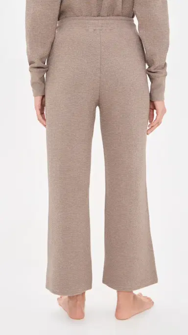 Negative Waffle Knit Cropped Track Pants | Thumbnail 3 Negative Waffle Knit Cropped Track Pants | Thumbnail 3