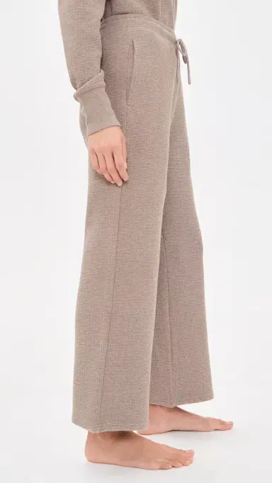Negative Waffle Knit Cropped Track Pants | Thumbnail 4 Negative Waffle Knit Cropped Track Pants | Thumbnail 4