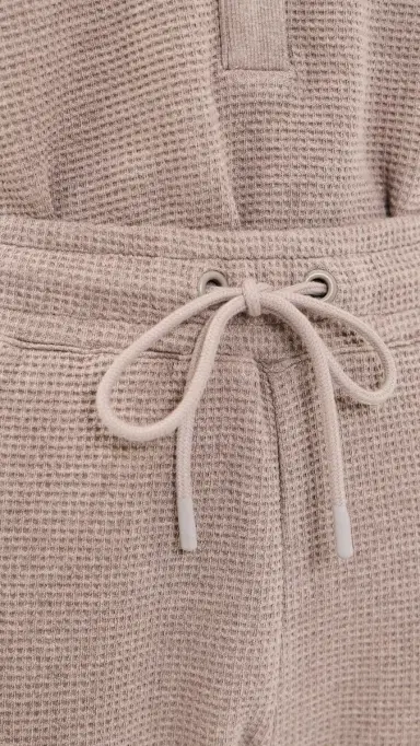 Negative Waffle Knit Cropped Track Pants | Thumbnail 6 Negative Waffle Knit Cropped Track Pants | Thumbnail 6