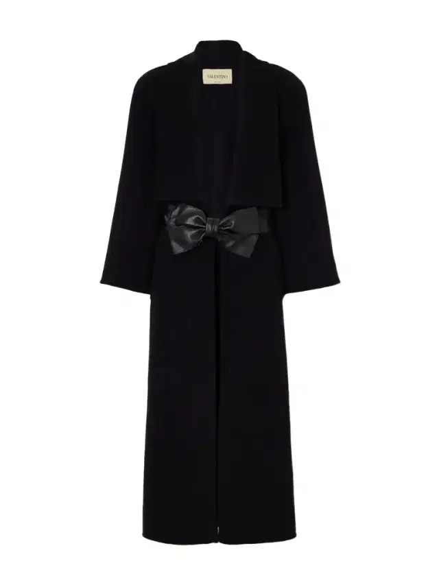 Belted Leather-trimmed Wool And Cashmere-blend Coat Belted Leather-trimmed Wool And Cashmere-blend Coat