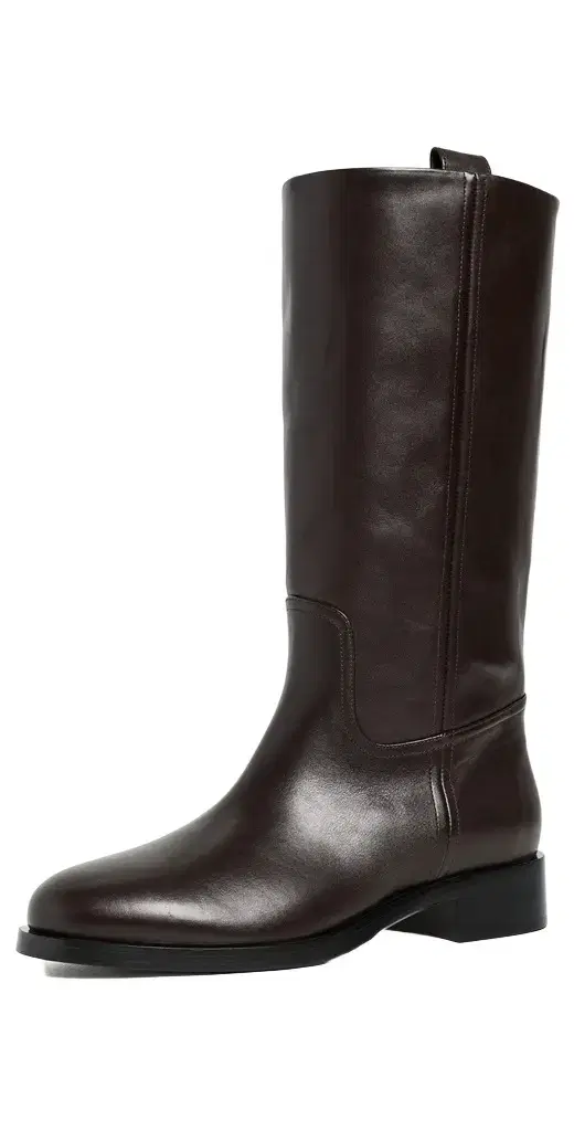Theo Leather Knee-High Boots Theo Leather Knee-High Boots