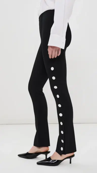 Proenza Schouler Martina Pants in Compact Stretch Viscose | Thumbnail 4 Proenza Schouler Martina Pants in Compact Stretch Viscose | Thumbnail 4