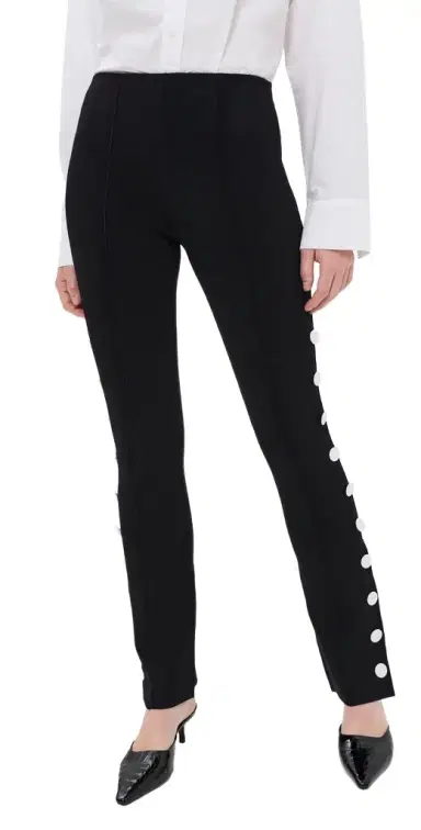 Proenza Schouler Martina Pants in Compact Stretch Viscose | Thumbnail 1 Proenza Schouler Martina Pants in Compact Stretch Viscose | Thumbnail 1