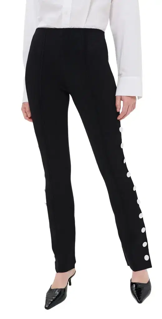 Proenza Schouler Martina Pants in Compact Stretch Viscose