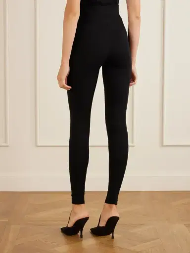 Alaïa High-rise Wool-blend Leggings | Thumbnail 4 Alaïa High-rise Wool-blend Leggings | Thumbnail 4