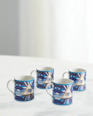 Jonathan Adler Druggist 12 oz. Mugs, Set of 4 | Thumbnail 2 Jonathan Adler Druggist 12 oz. Mugs, Set of 4 | Thumbnail 2
