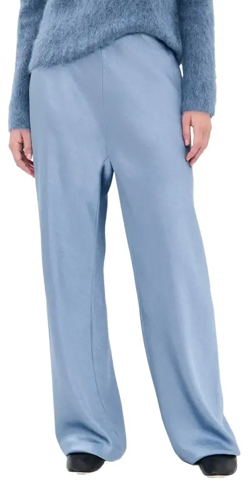 Vince Colette Fluid Satin Bias Pants