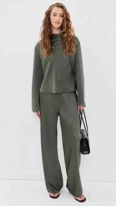 Vince Colette Fluid Satin Bias Pants | Thumbnail 5