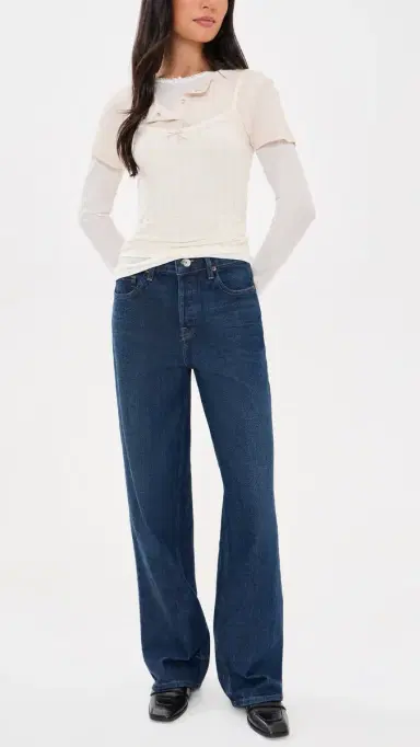 GOOD AMERICAN Vintage Wide Jeans | Thumbnail 5