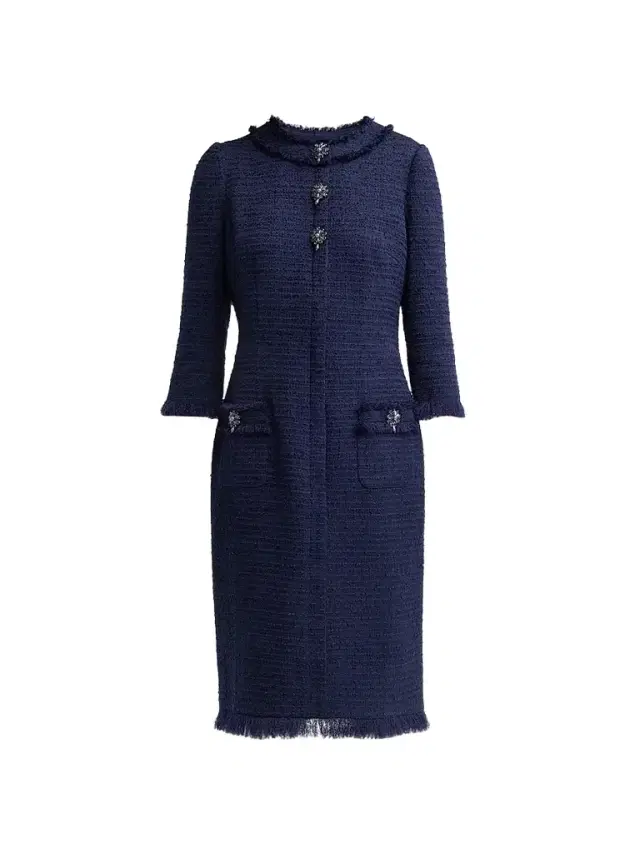 Teri Jon by Rickie Freeman Women's Embellished Tweed Fitted Sheath Dress
