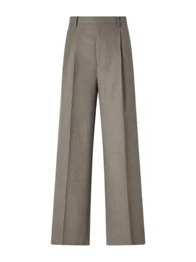 Auralee Pleated Wool Straight-leg Pants | Thumbnail 1