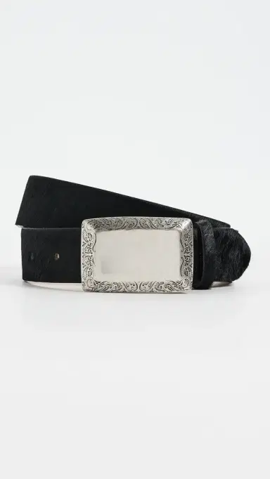 L'Agence Solera Engraved Plaque Belt | Thumbnail 2