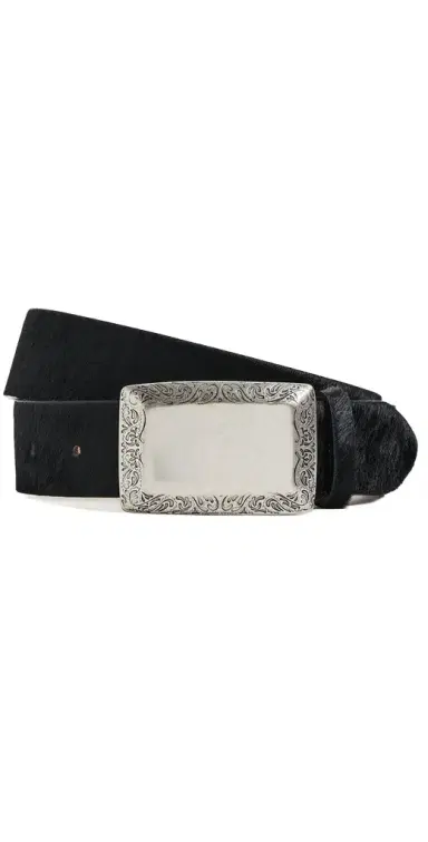 L'Agence Solera Engraved Plaque Belt | Thumbnail 1