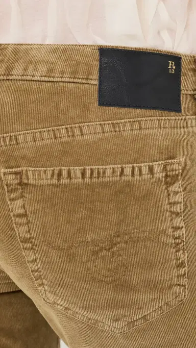 R13 Boy Kick Corduroy Pants | Thumbnail 6