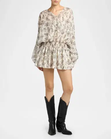 Golden Goose Wish Star Francesca Knee High Cowboy Boots | Thumbnail 3
