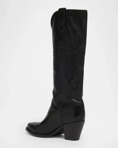 Golden Goose Wish Star Francesca Knee High Cowboy Boots | Thumbnail 4