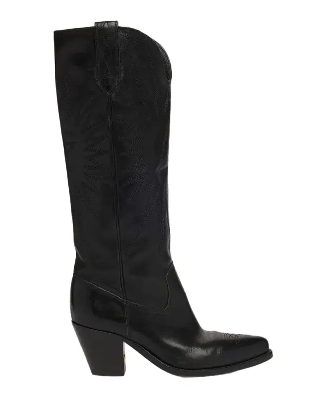 Golden Goose Wish Star Francesca Knee High Cowboy Boots
