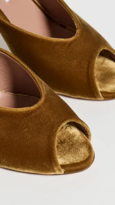 Aquazzura Secret Velvet Pumps 85mm | Thumbnail 6 Aquazzura Secret Velvet Pumps 85mm | Thumbnail 6