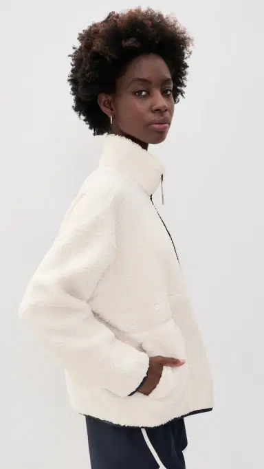 Splits59 Reese Sherpa Quarter Zip Pullover | Thumbnail 4 Splits59 Reese Sherpa Quarter Zip Pullover | Thumbnail 4