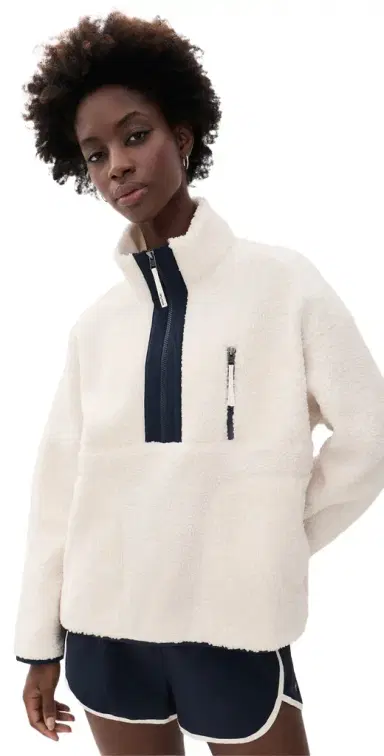 Splits59 Reese Sherpa Quarter Zip Pullover | Thumbnail 1 Splits59 Reese Sherpa Quarter Zip Pullover | Thumbnail 1