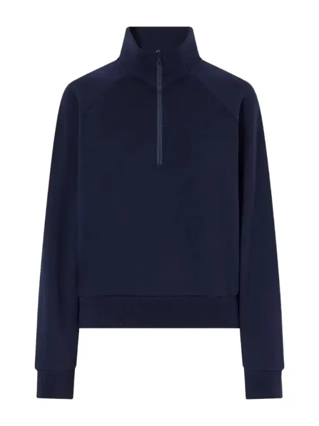 Jamie Haller The Quarter Zip Cotton Sweatshirt