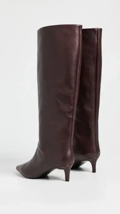 Free People Kiki Kitten Heel Leather Boots | Thumbnail 4