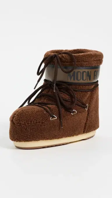 Moon Boot Icon Low Fleece Boots | Thumbnail 2 Moon Boot Icon Low Fleece Boots | Thumbnail 2