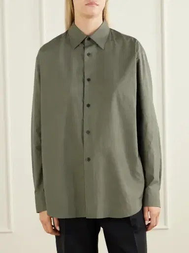 Auralee Cotton-twill Shirt | Thumbnail 3