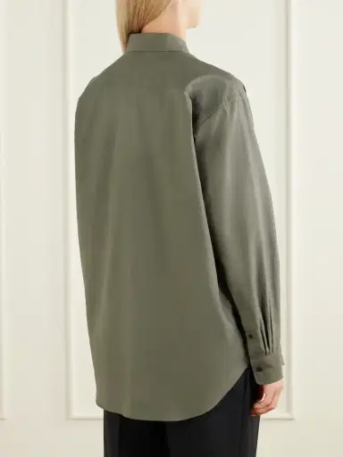 Auralee Cotton-twill Shirt | Thumbnail 4