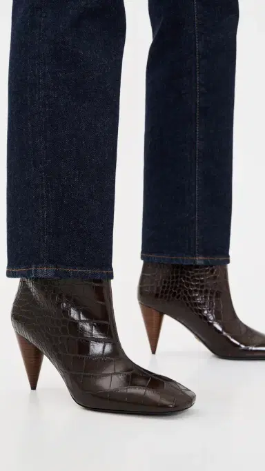 Stella McCartney Wide Cone Heel Booties | Thumbnail 3