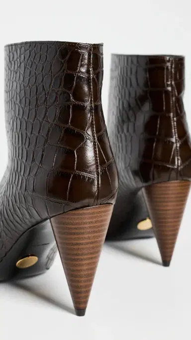 Stella McCartney Wide Cone Heel Booties | Thumbnail 4
