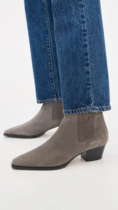 aeyde Agata Suede Ankle Boots | Thumbnail 3 aeyde Agata Suede Ankle Boots | Thumbnail 3
