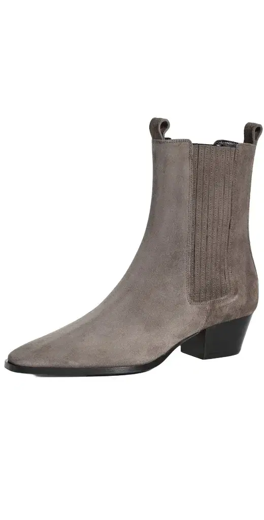 aeyde Agata Suede Ankle Boots