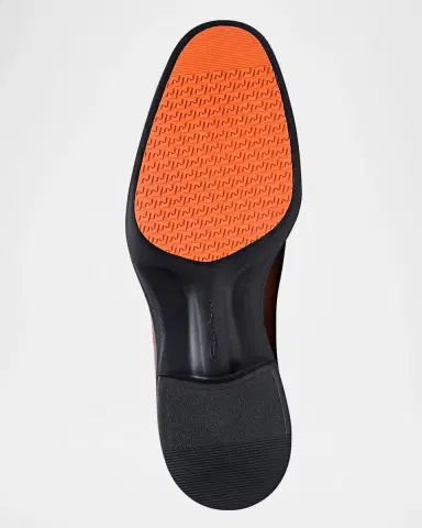 Santoni Men's Easy Leather Penny Loafers | Thumbnail 5