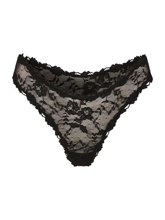 Skims Women's Stretch Lace Dipped Thong
