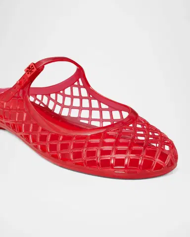 Tory Burch Mellow Jelly Mary Jane Ballerina Mules | Thumbnail 4