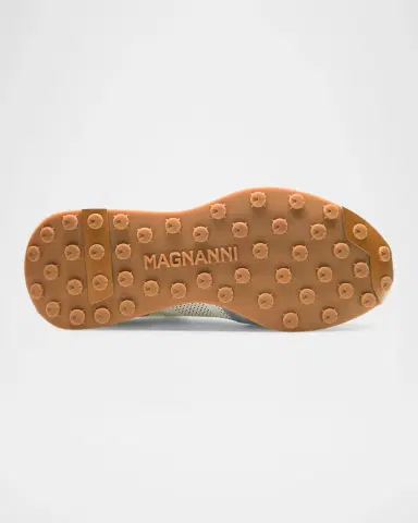 Magnanni Men's Romero Leather and Suede Runner Sneakers | Thumbnail 6