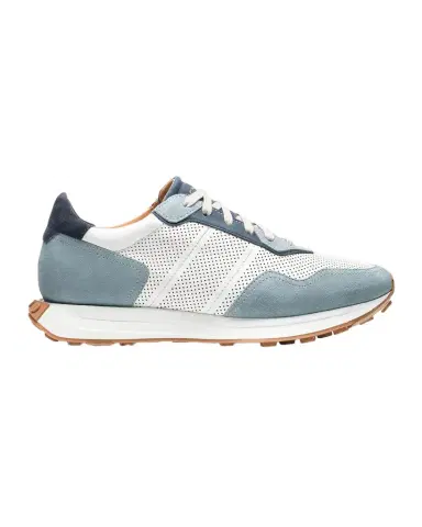 Magnanni Men's Romero Leather and Suede Runner Sneakers | Thumbnail 1