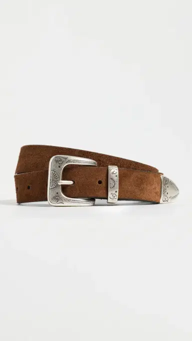 Anderson's Narrow Casual Nubuck Belt | Thumbnail 2 Anderson's Narrow Casual Nubuck Belt | Thumbnail 2