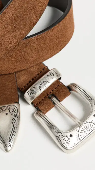 Anderson's Narrow Casual Nubuck Belt | Thumbnail 5 Anderson's Narrow Casual Nubuck Belt | Thumbnail 5