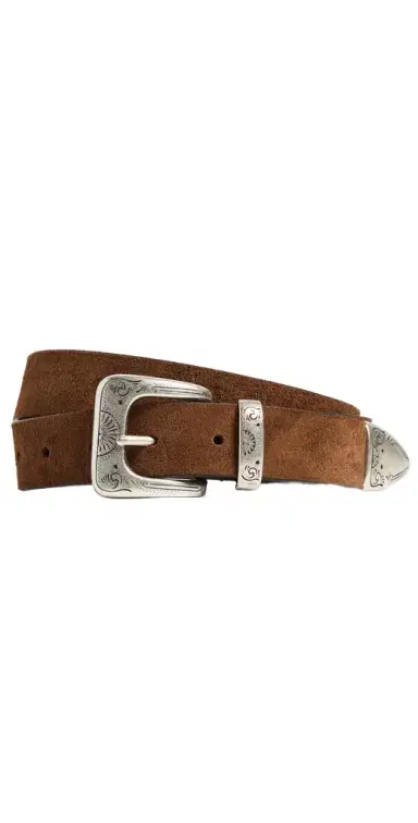 Anderson's Narrow Casual Nubuck Belt | Thumbnail 1 Anderson's Narrow Casual Nubuck Belt | Thumbnail 1