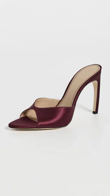 Victoria Beckham Harlow Open Toe Stiletto Mules 100 | Thumbnail 2