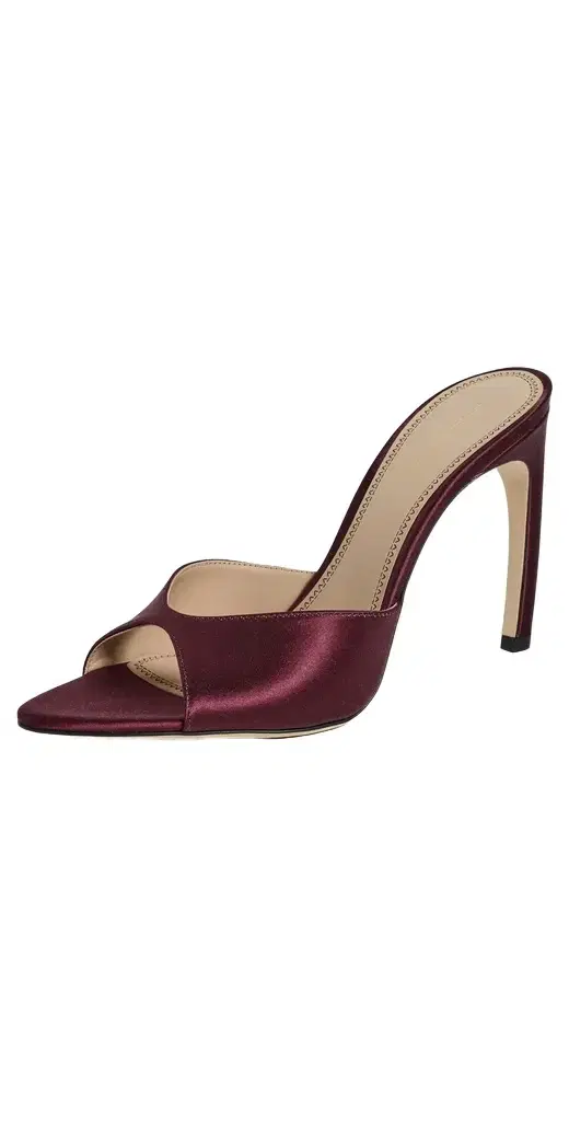 Victoria Beckham Harlow Open Toe Stiletto Mules 100