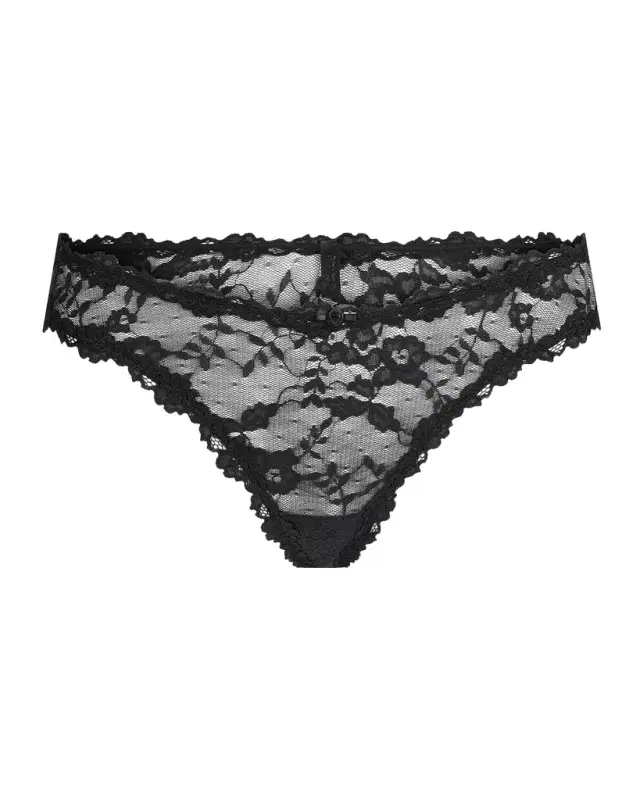 Skims Stretch Lace Dipped Thong