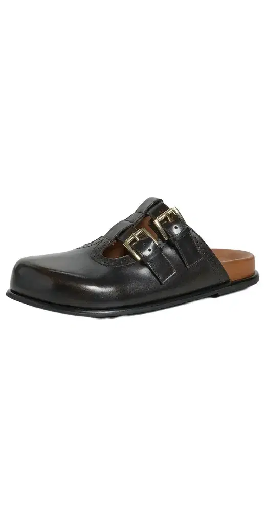 Shoreditch Buckle Mules