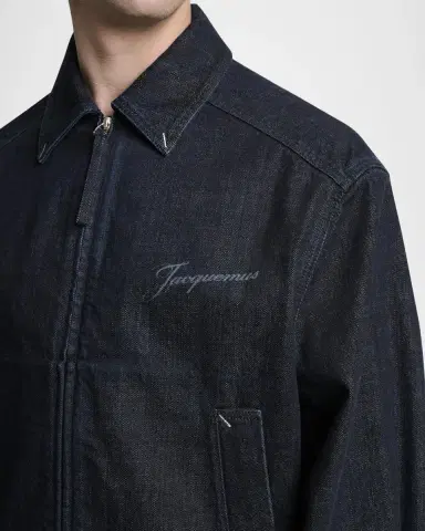 Jacquemus Men's The Canevas De-Nimes Denim Shirt Jacket | Thumbnail 5 Jacquemus Men's The Canevas De-Nimes Denim Shirt Jacket | Thumbnail 5