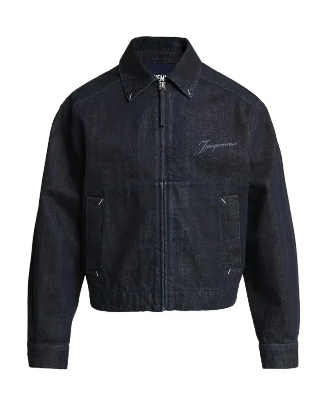 Jacquemus Men's The Canevas De-Nimes Denim Shirt Jacket