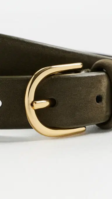 Anderson's Slim Nubuck Leather Belt | Thumbnail 5