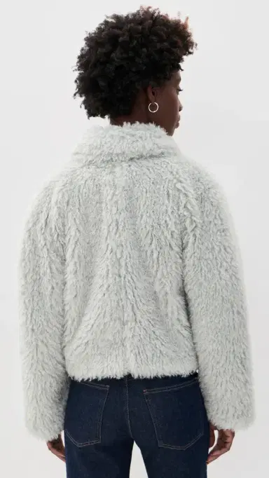 Vince Faux Fur Cropped Jacket | Thumbnail 3