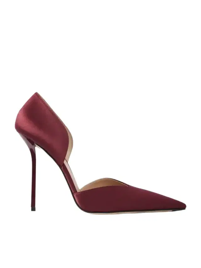 Angle D'orsay 115 Satin Pumps